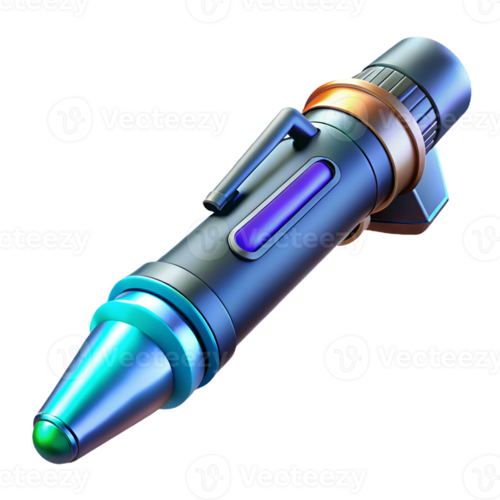 vibrant rustic Futuristic Weapon Disguised As Everyday Object genuine png