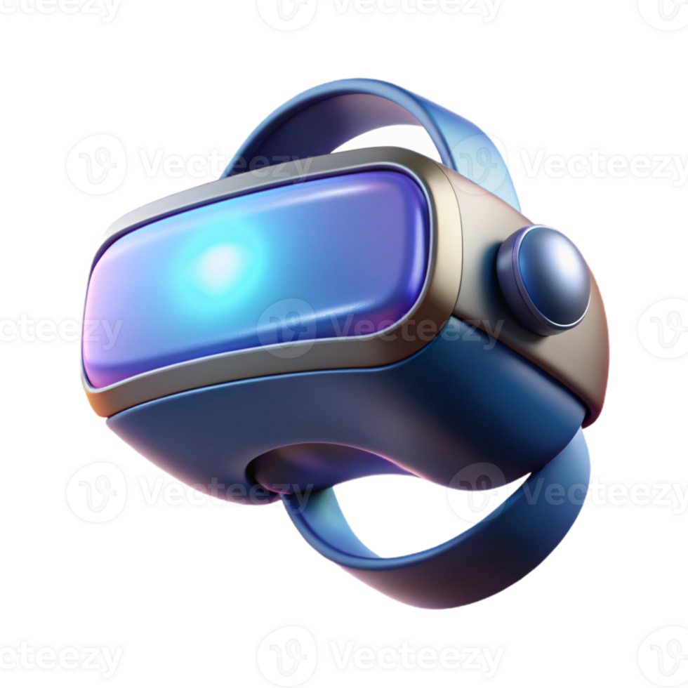 impressive rustic Vr Headset Floating in Mid-air high quality png