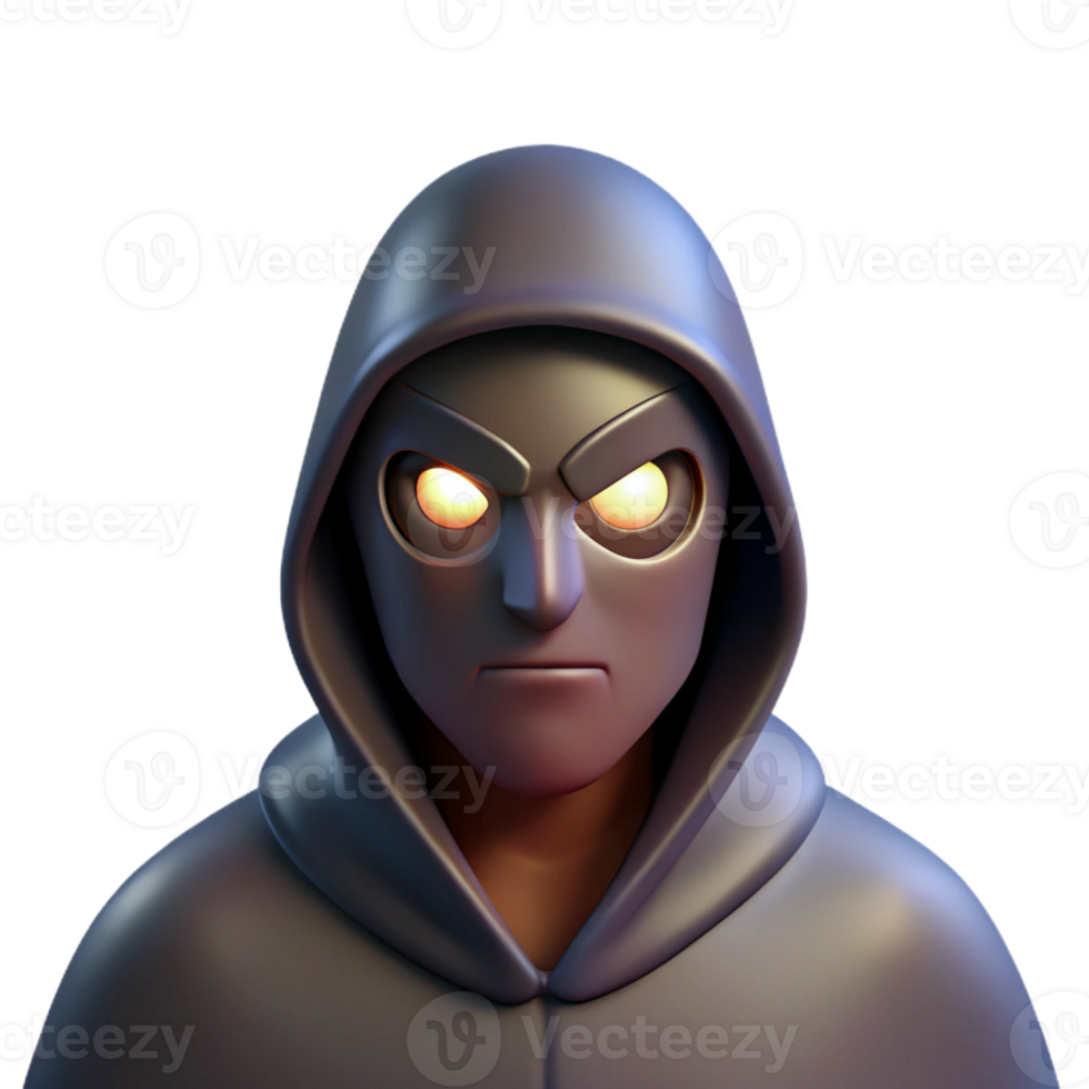 vibrant creative Portrait of a Mysterious Masked Figure Sh genuine png
