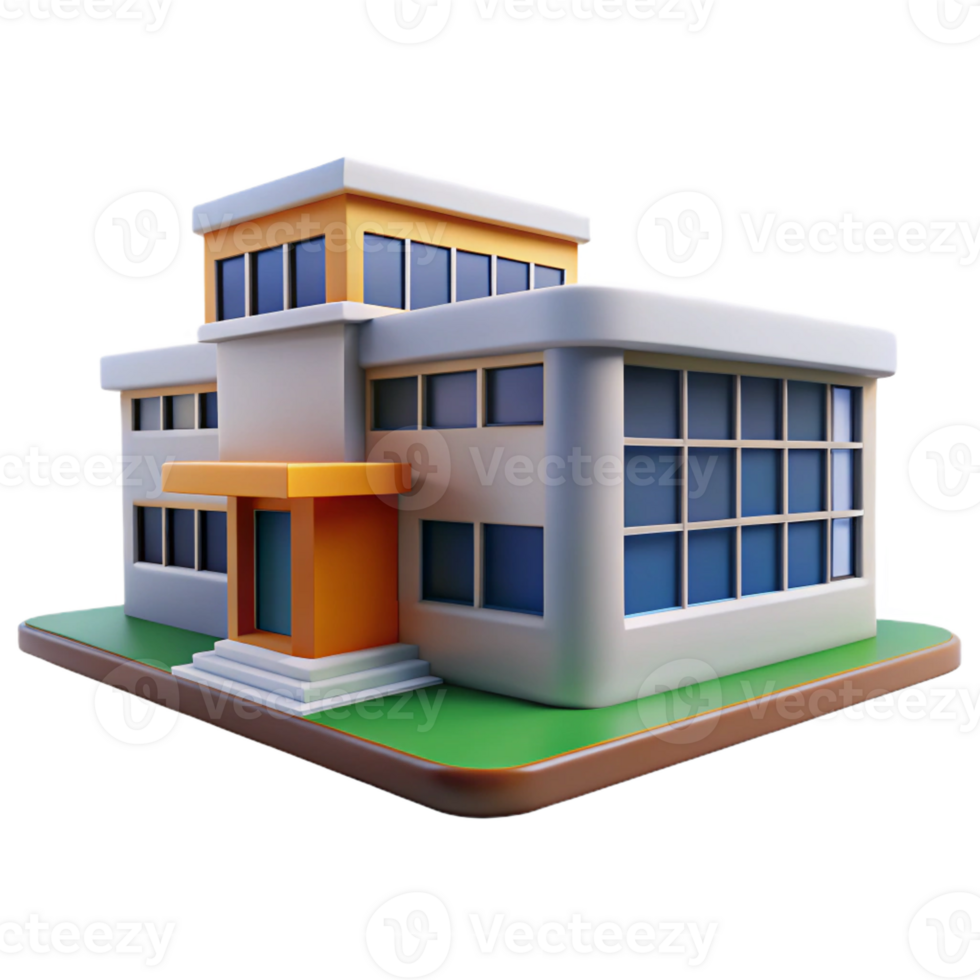 wonderful creative Bauhaus School Building Functional Design professional png