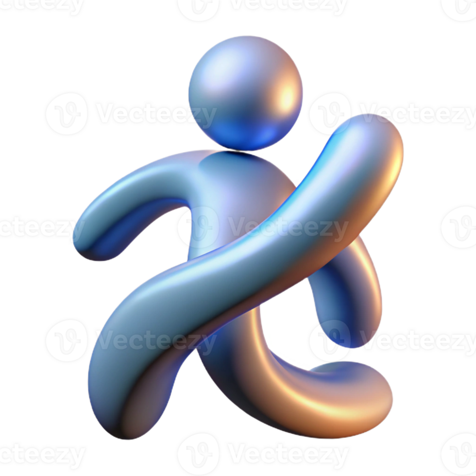 elegant artistic An Abstract Representation of the Human detailed png