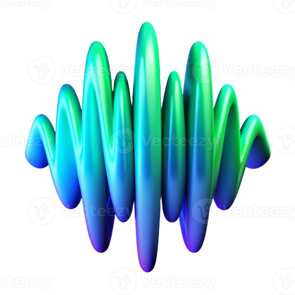 elegant traditional An Abstract Representation of Sound Wave high quality png
