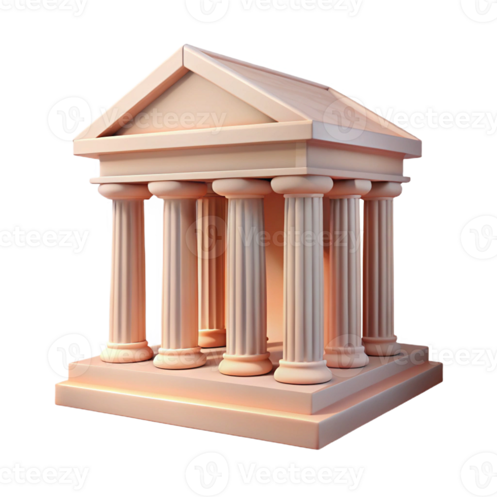 magnificent classic A Greek Temple Ruin Soft Afternoon Light high resolution png