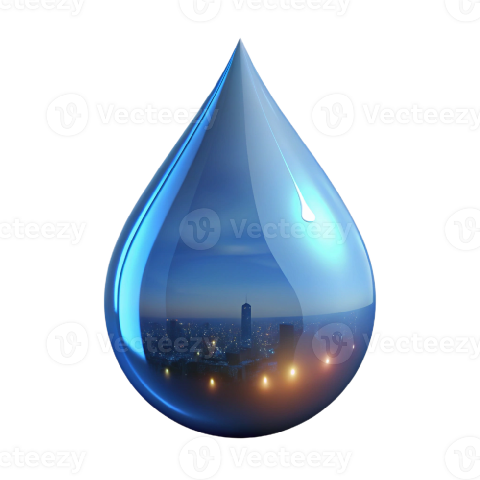 stunning vintage A Single Perfectly Formed Raindrop on a W premium png