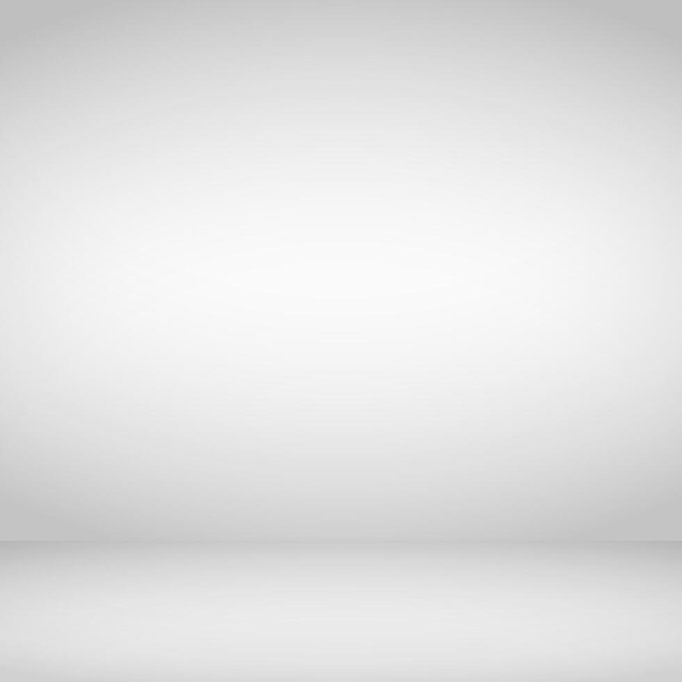 Empty light studio background vector