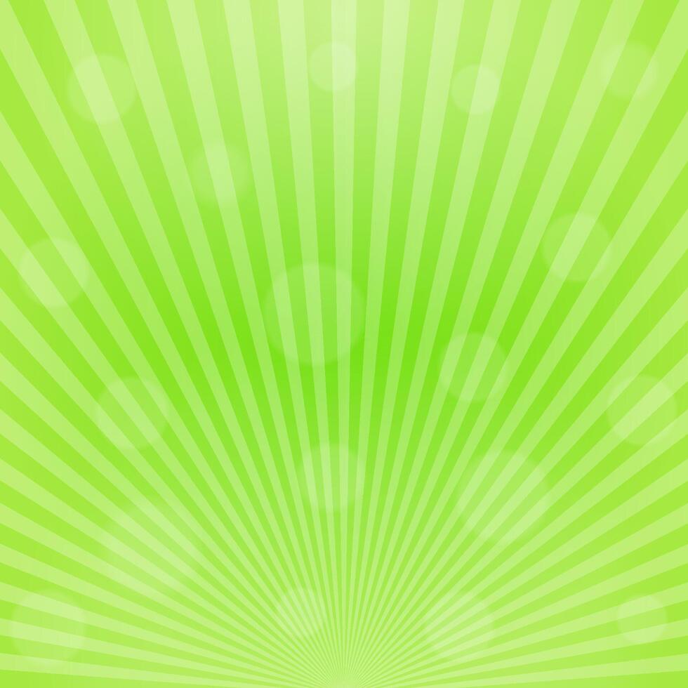 Abstract green striped background vector