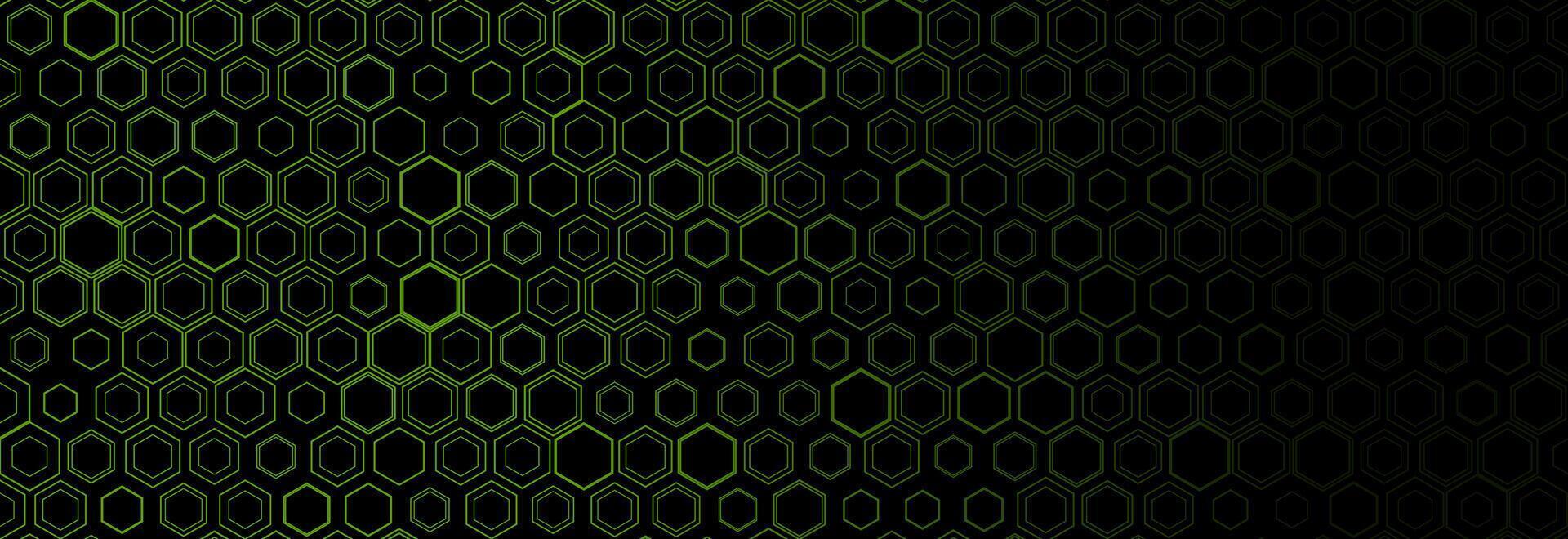 Geometric minimal background with abstract hexagons grid vector