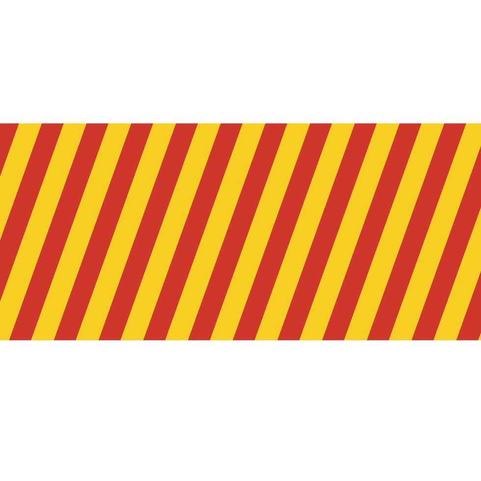 Red and Yellow Stripes Dance Cautionary Tale Sunshine and Danger vector