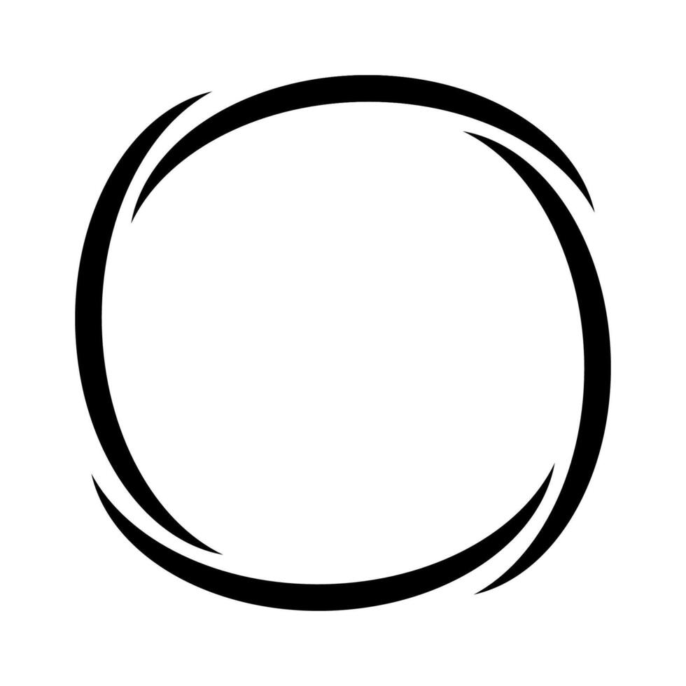 Swirling Black Circle with Dynamic Spiral fluid rotation effect vector