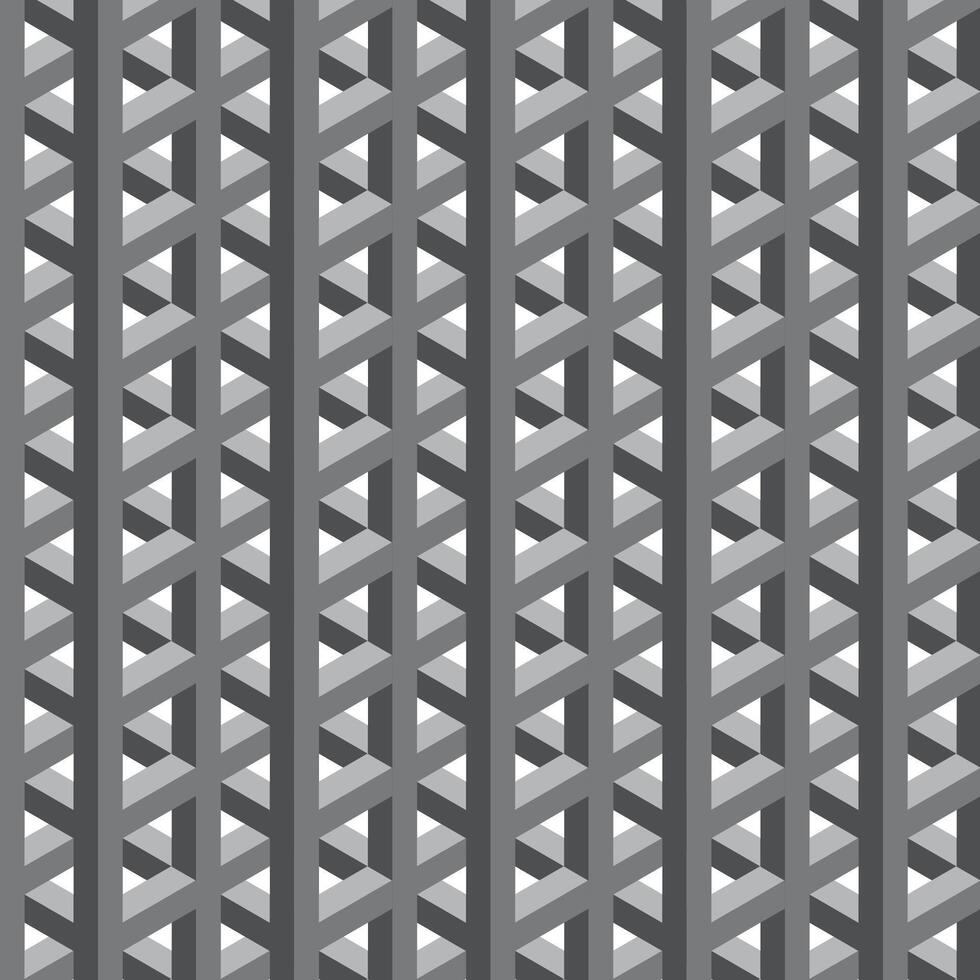 grey geometric pattern square background vector