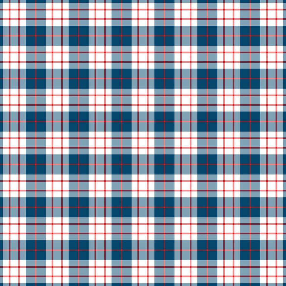 blue fashion tartan plaid checkered stripes fabric print pattern background vector