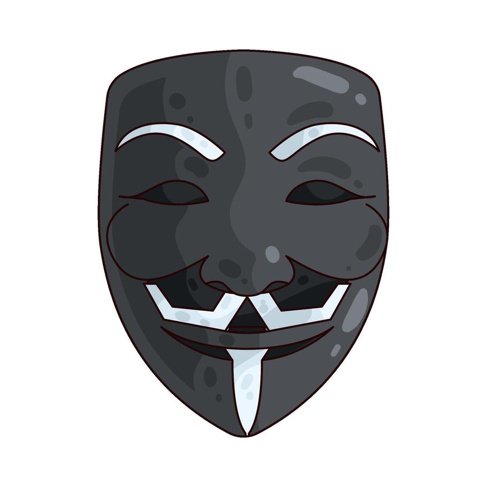 Anonymous Mask illustrations vector