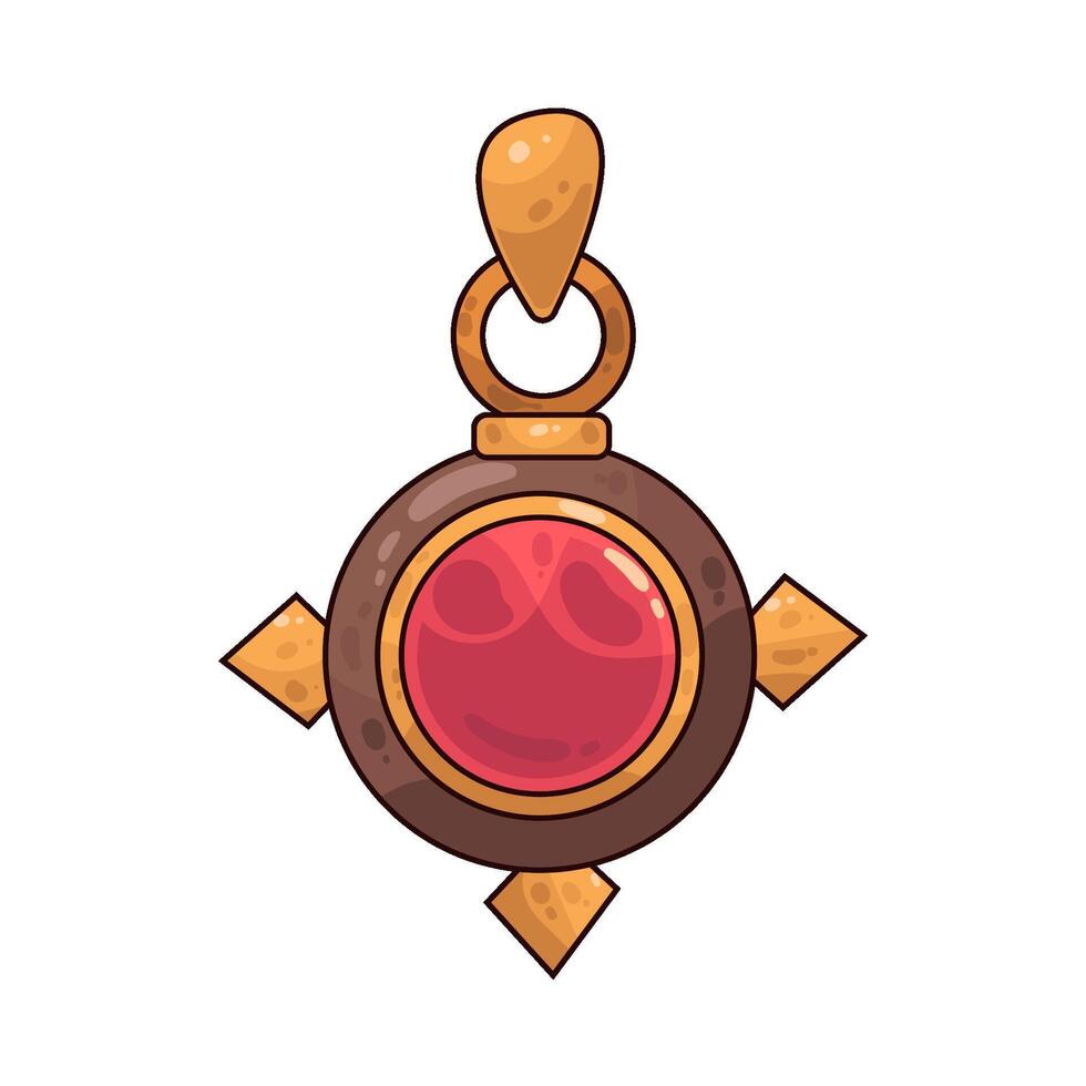 illustration of Pendant vector