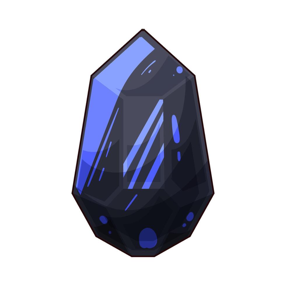 illustration of Alexandrite vector