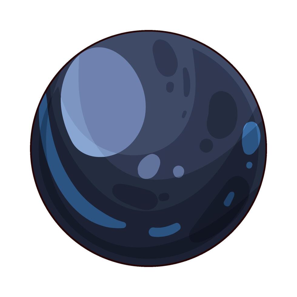 Black Pearl illustration vector