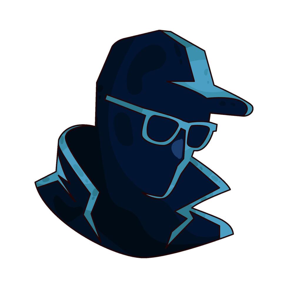 Black Hat Hacker vector