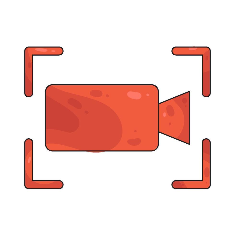 camera focus illustration vector