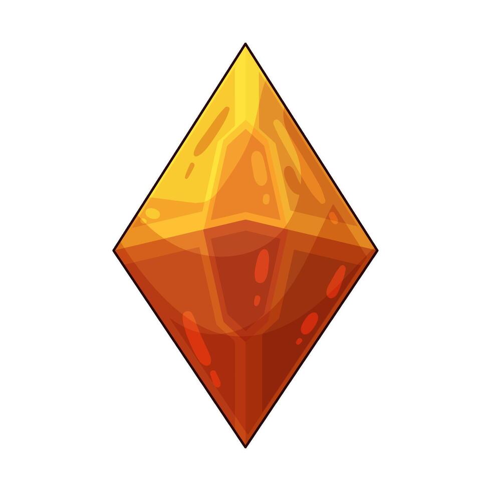 illustration of a Topaz vector