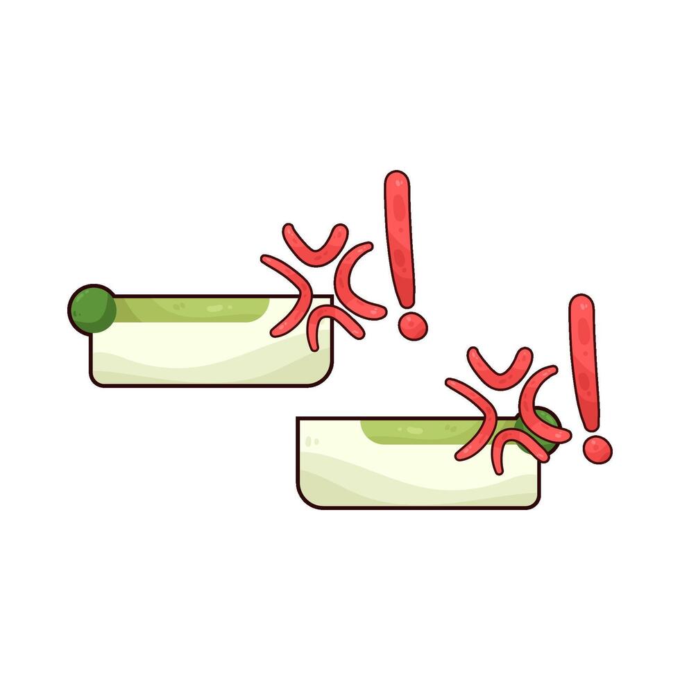 angry speech bubble vector