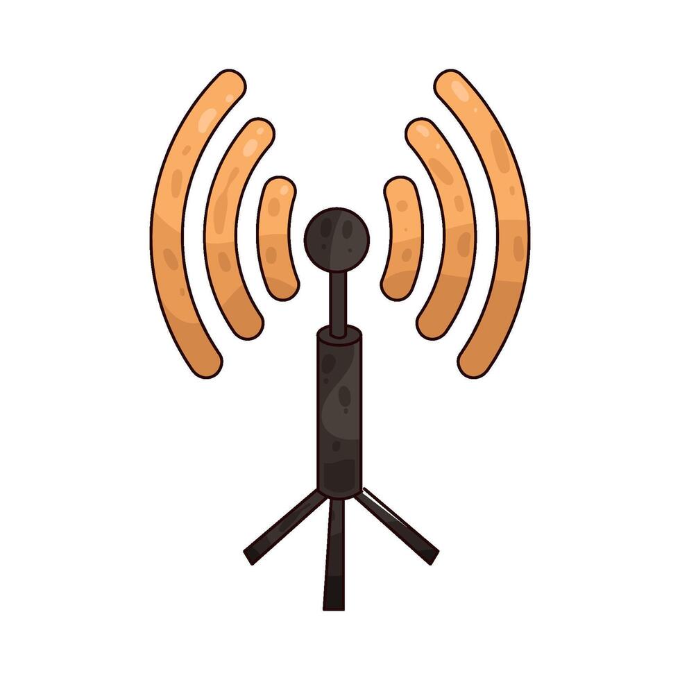 Wireless Antenna illustration vector
