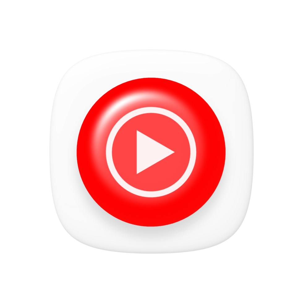 Google Play Music app icon on transparent background png