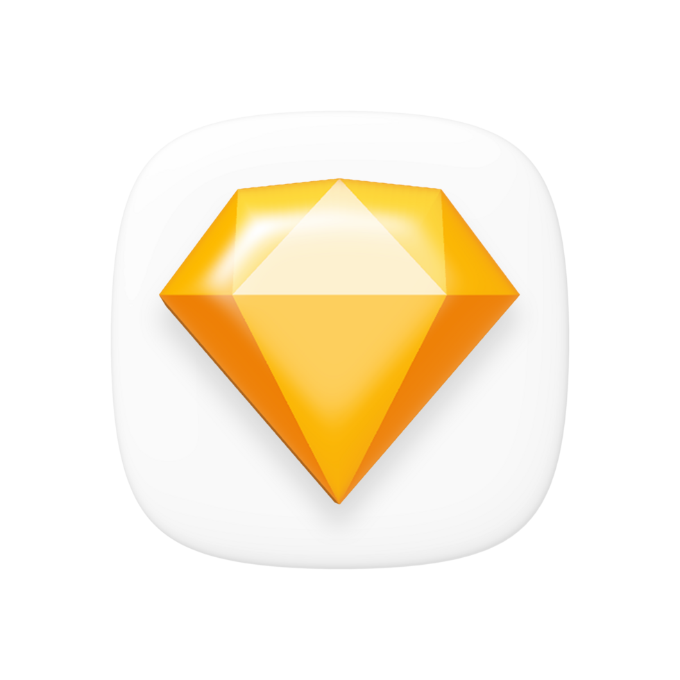 Sketch app logo on transparent background png