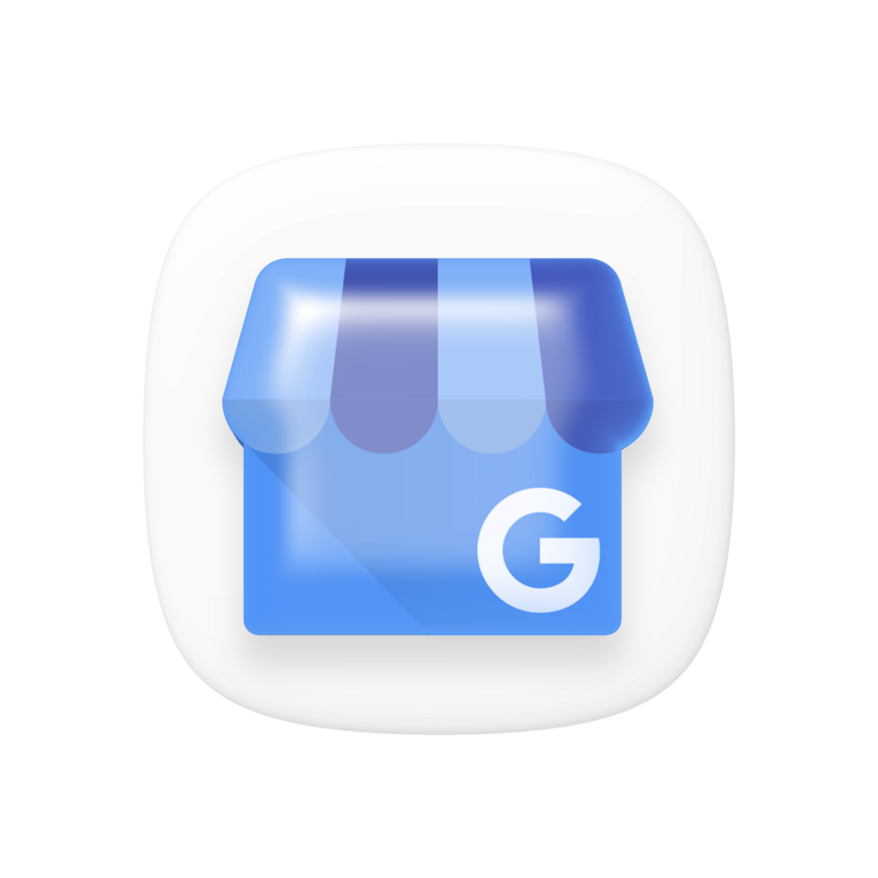 Google my business logo on transparent background png