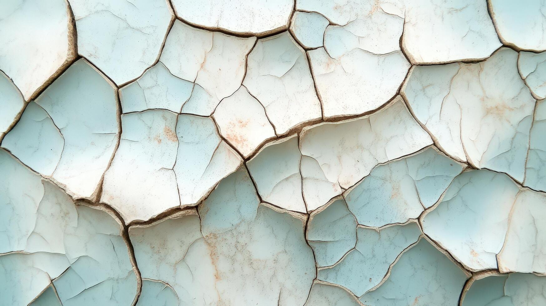 Cracked Paint Surface Abstract Texture Detail photo