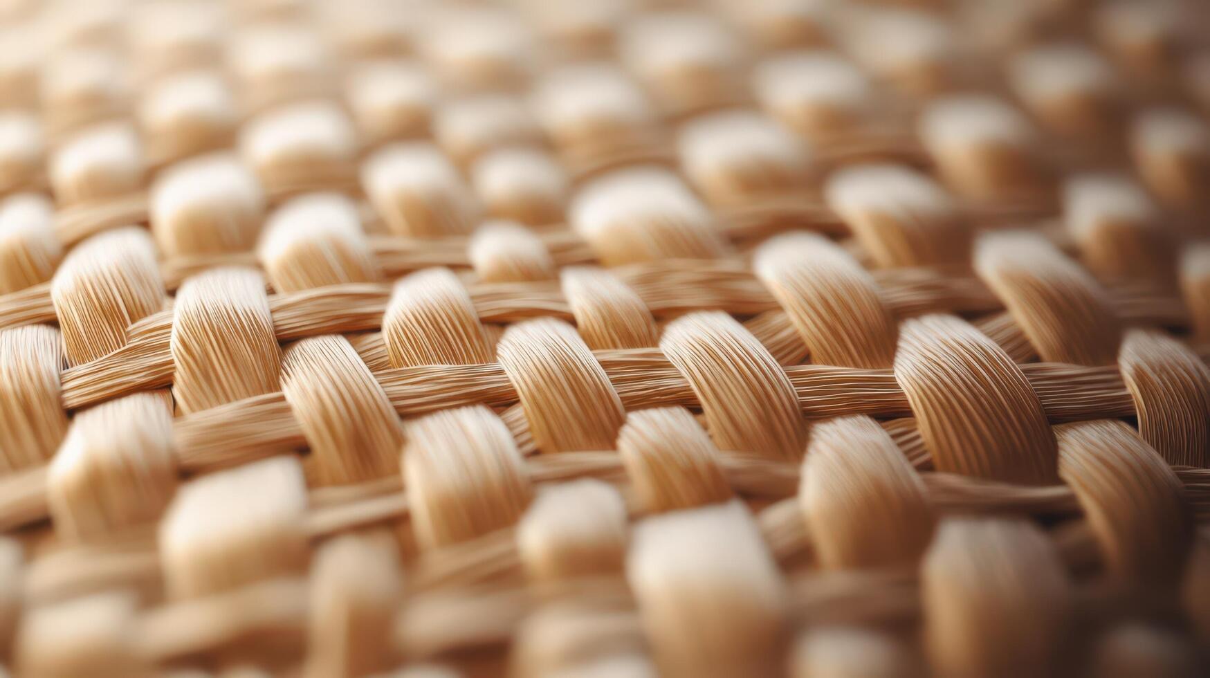 Close Up Woven Beige Textile Fabric Texture photo