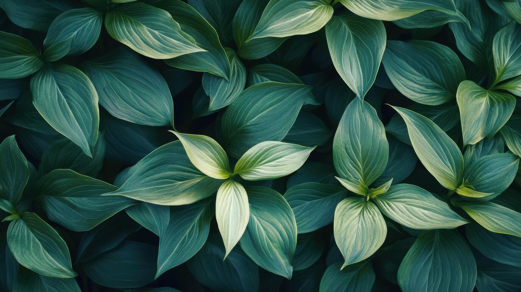Lush Green Foliage Background Texture Image photo
