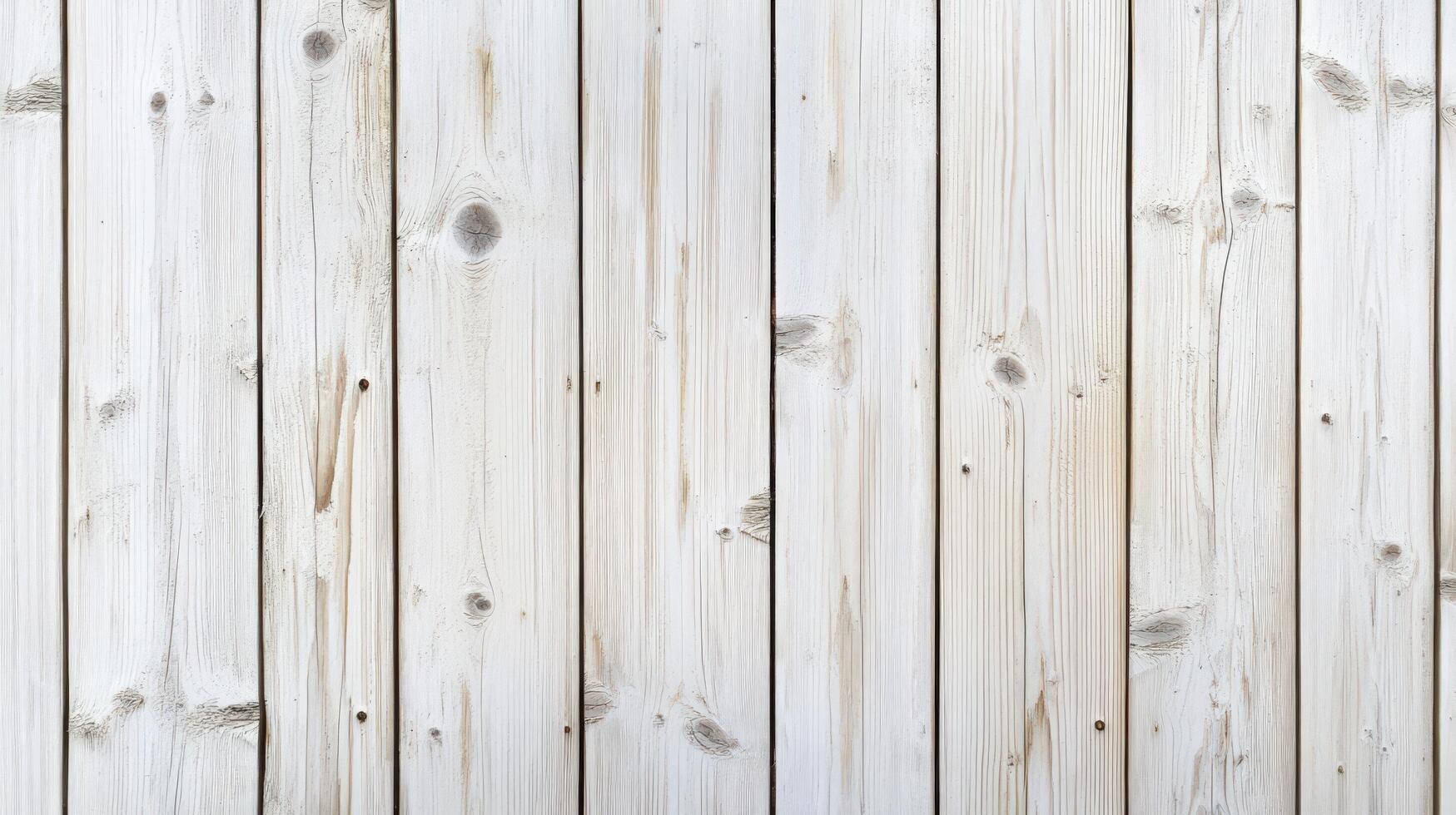 Whitewashed Wooden Planks Vertical Texture Background photo