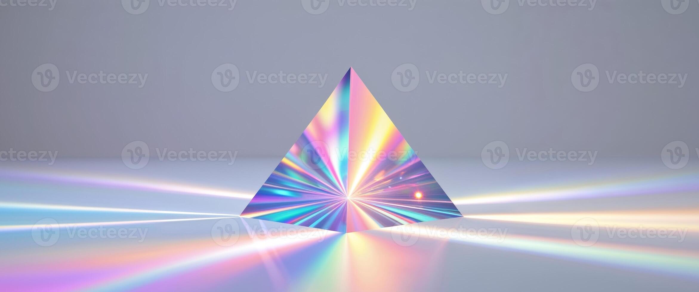 Holographic Prism Effect Moment with Prism with Bold. photo