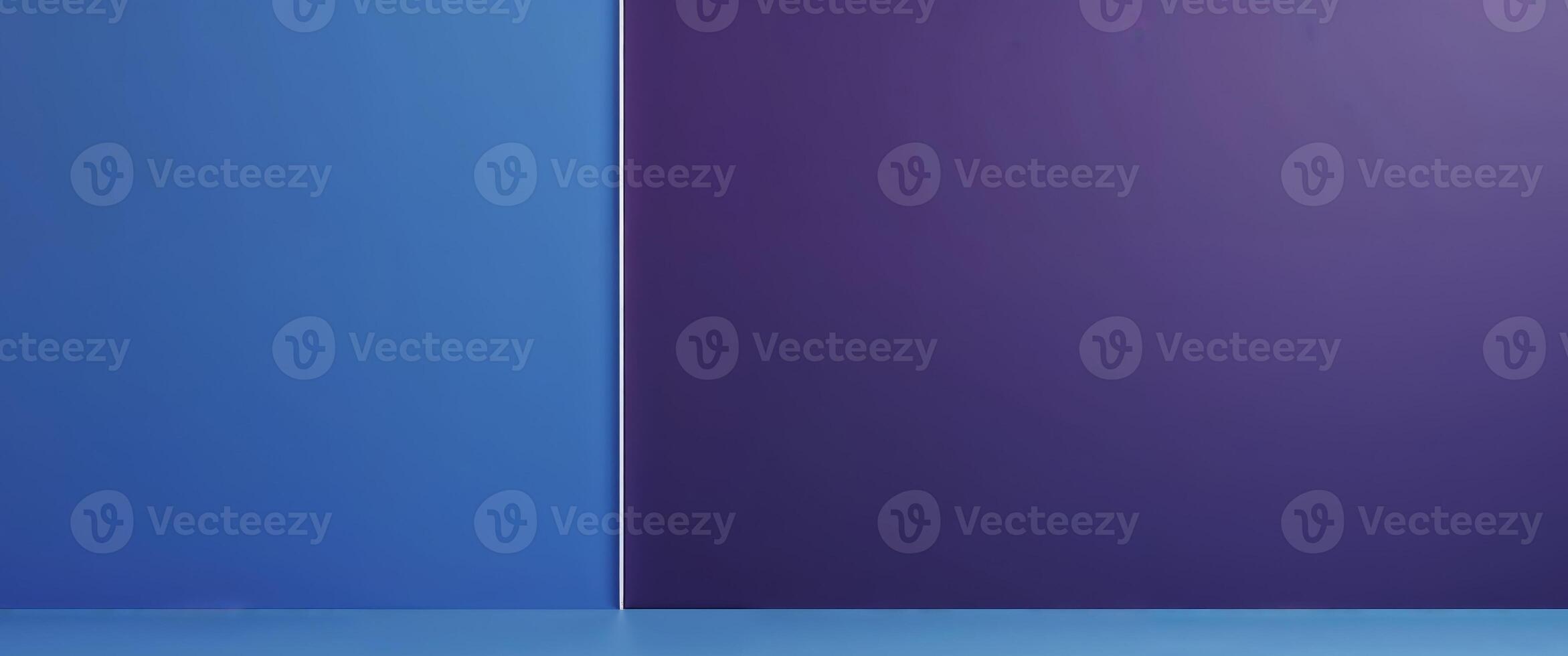 Blue and purple background with a line in the middle photo