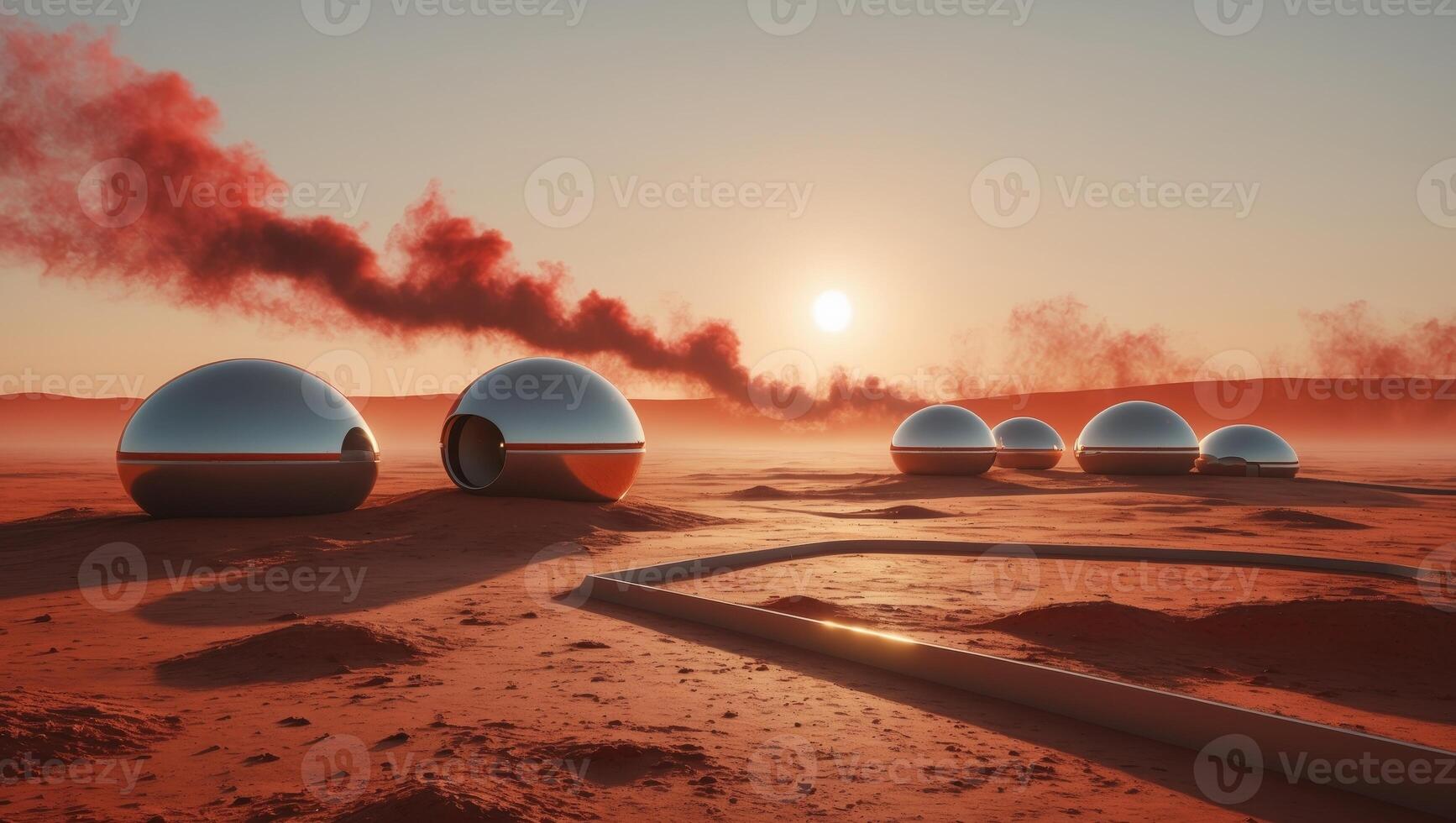 Mars colony design by alexander klein photo