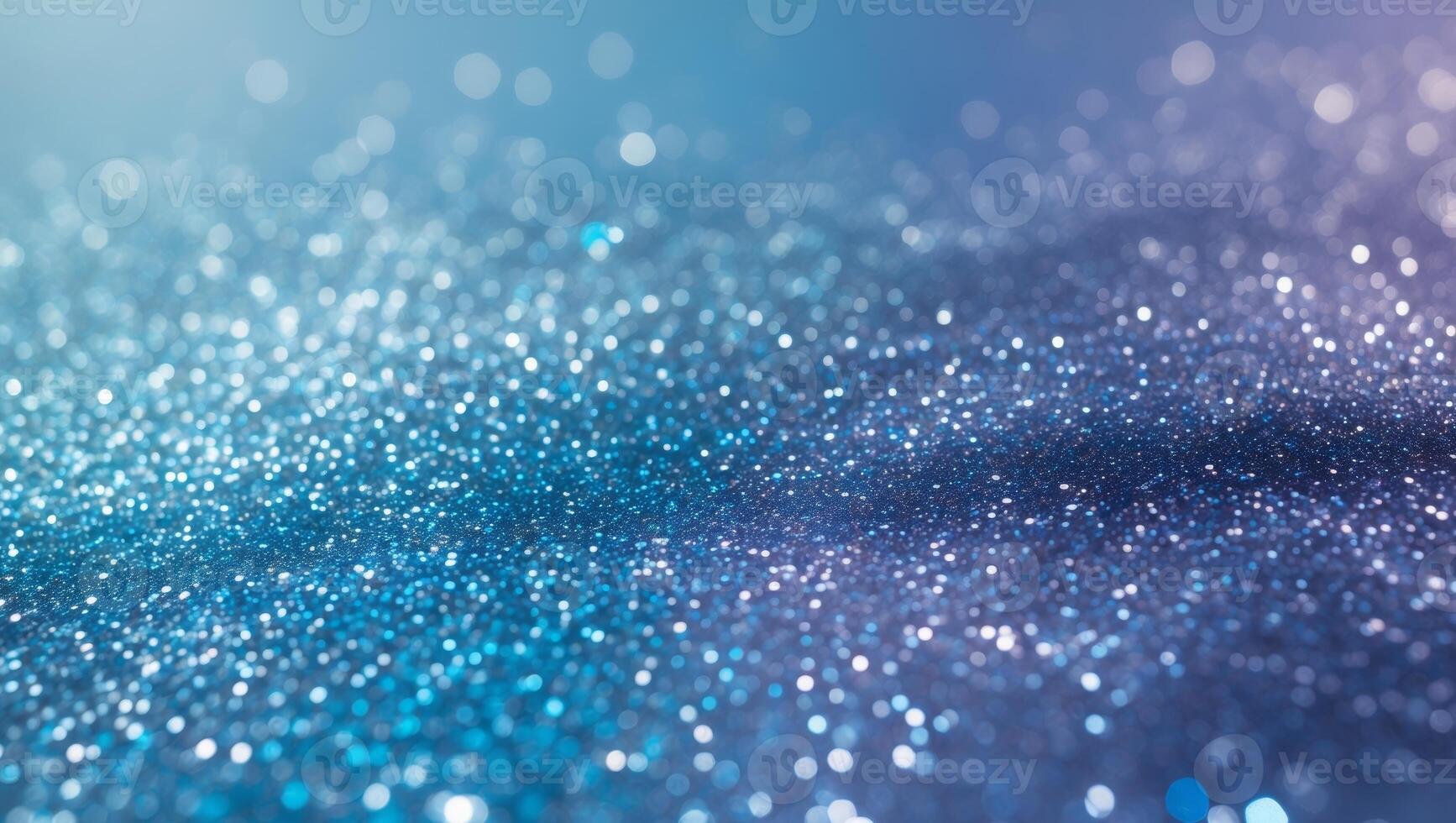 Abstract Blue Crushed Glitter Texture Background. photo