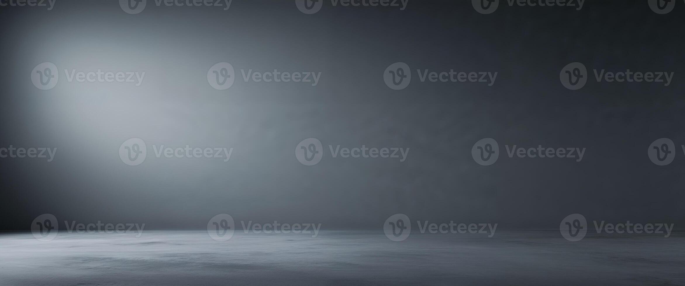 Empty dark grey room with Luxury grey gradient background for display your product. photo