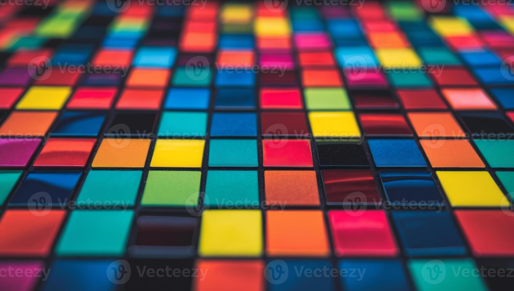 Colorful mosaic tiles background photo