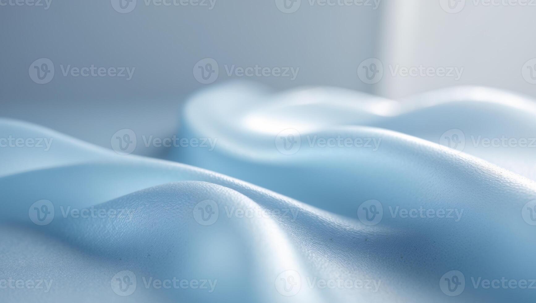 A close up of a blue fabric photo