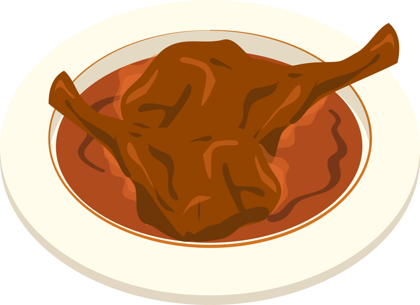 Rendang Malaysian food png