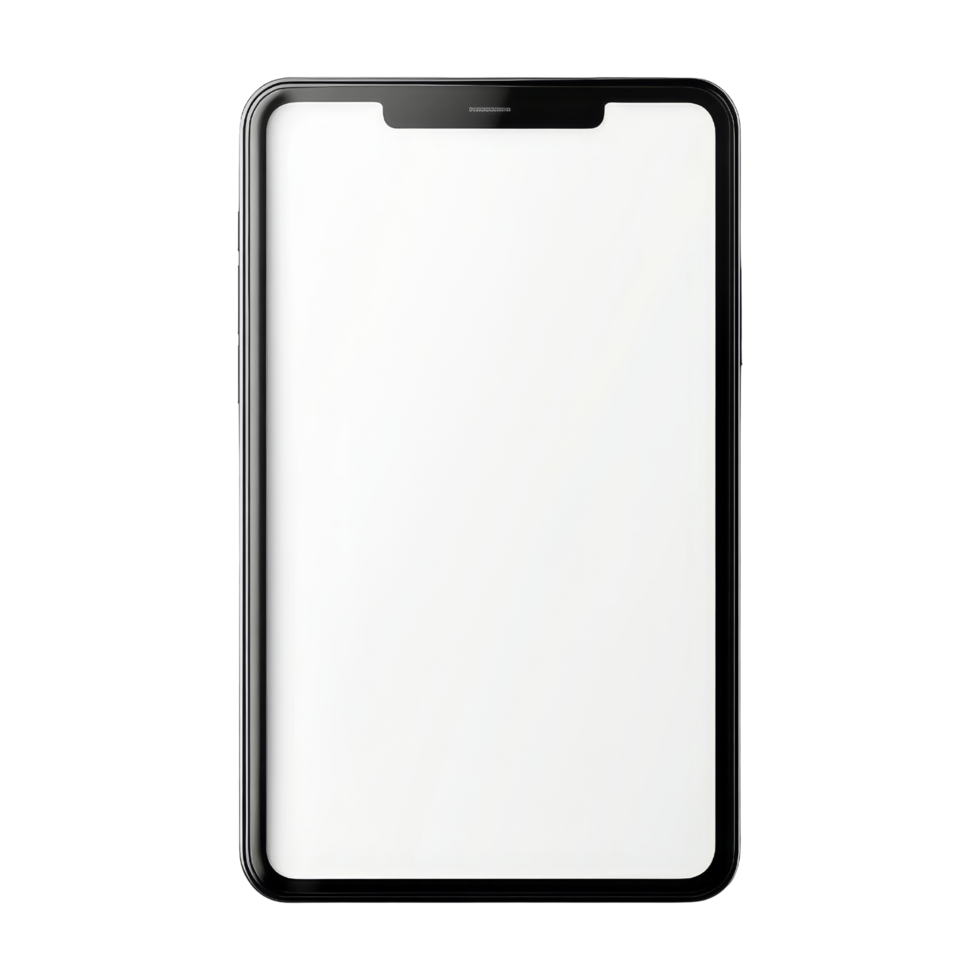 Blank Smartphone Screen Template for Design and Mockups png