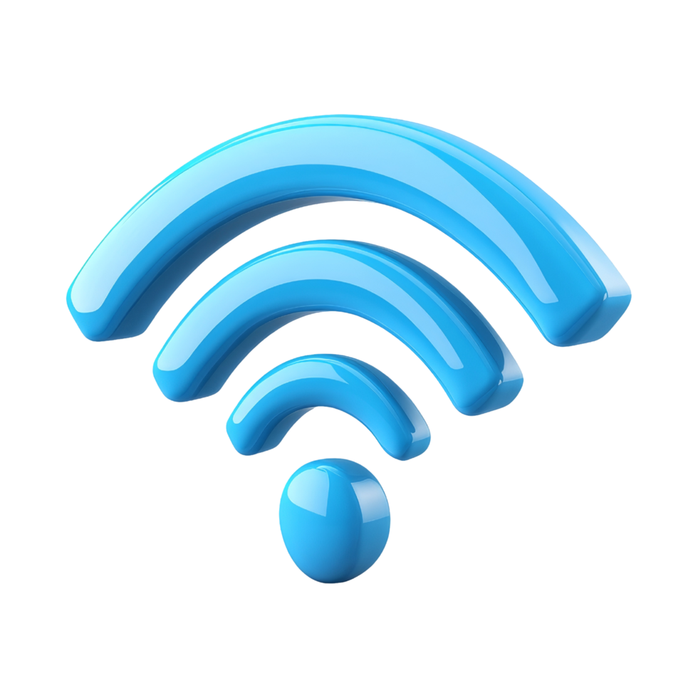 Connecting technology wi-fi signal icon digital space png