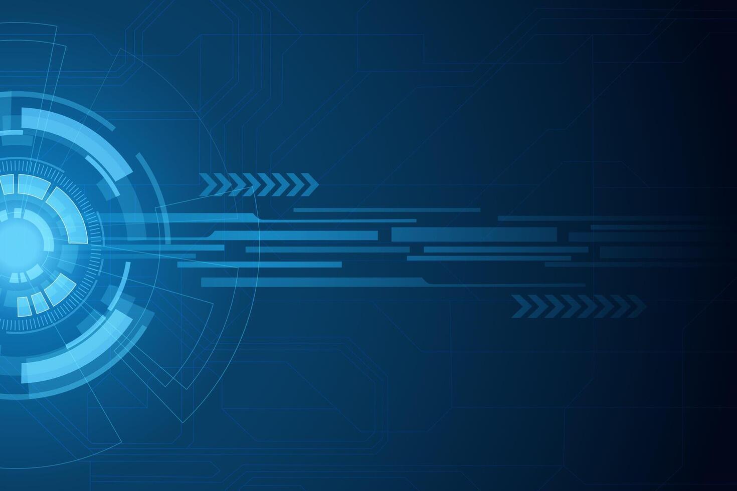 Abstract digital background with texture circuit board technology. Illustration vector