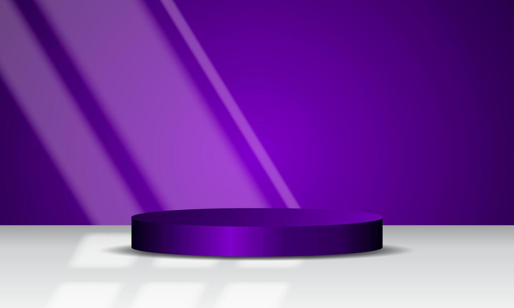 3D podium background. Minimal blank mockup abstract product display presentation, Display stage. vector