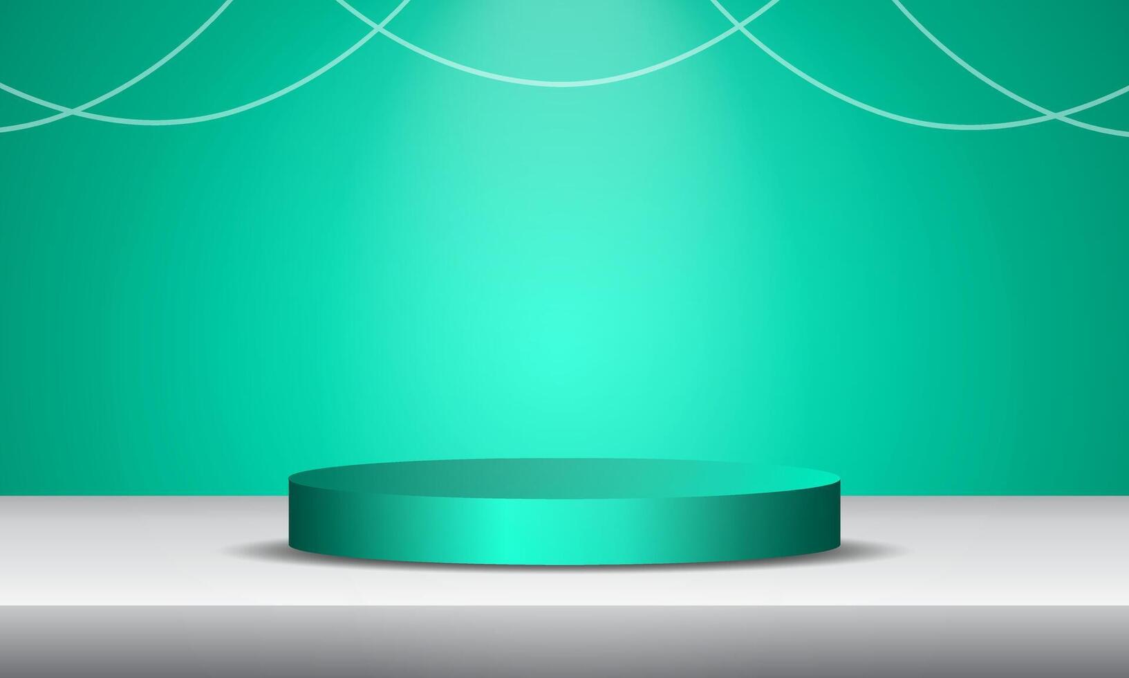 Minimal podium and background, 3d podium for presentation, Stage for show, vector