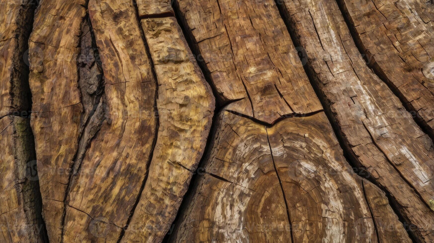 Detailed Log Surface Texture and Grain Pattern for Woodwork Inspiration photo