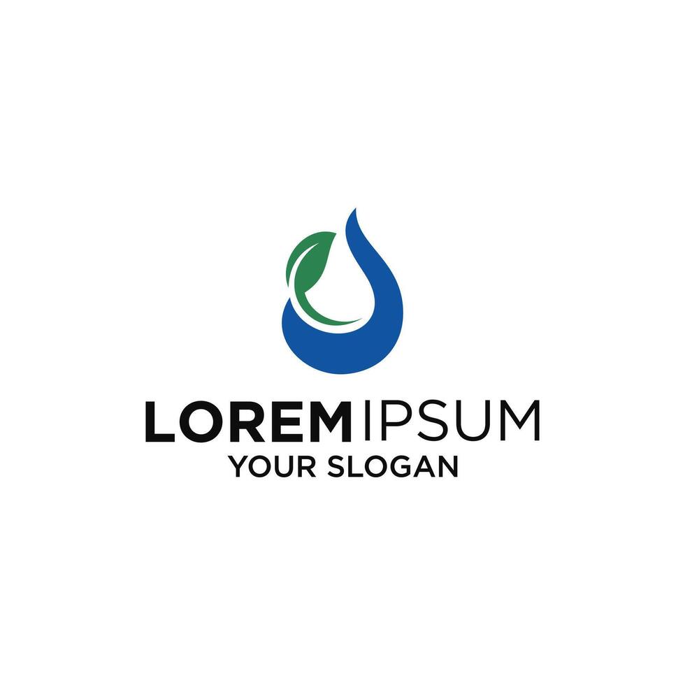 water for life logo designs vector