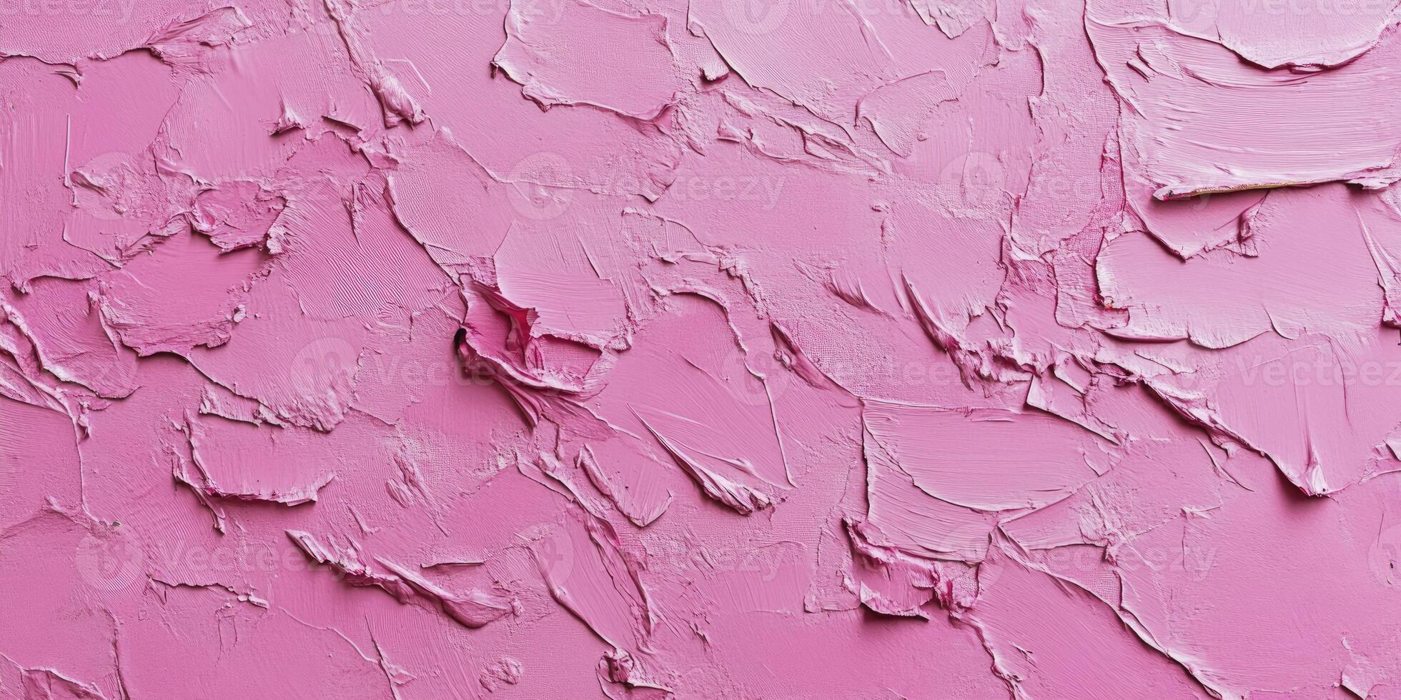 Pink Oil Paint Texture Artistic Background with Textured Brush Strokes and Abstract Art photo