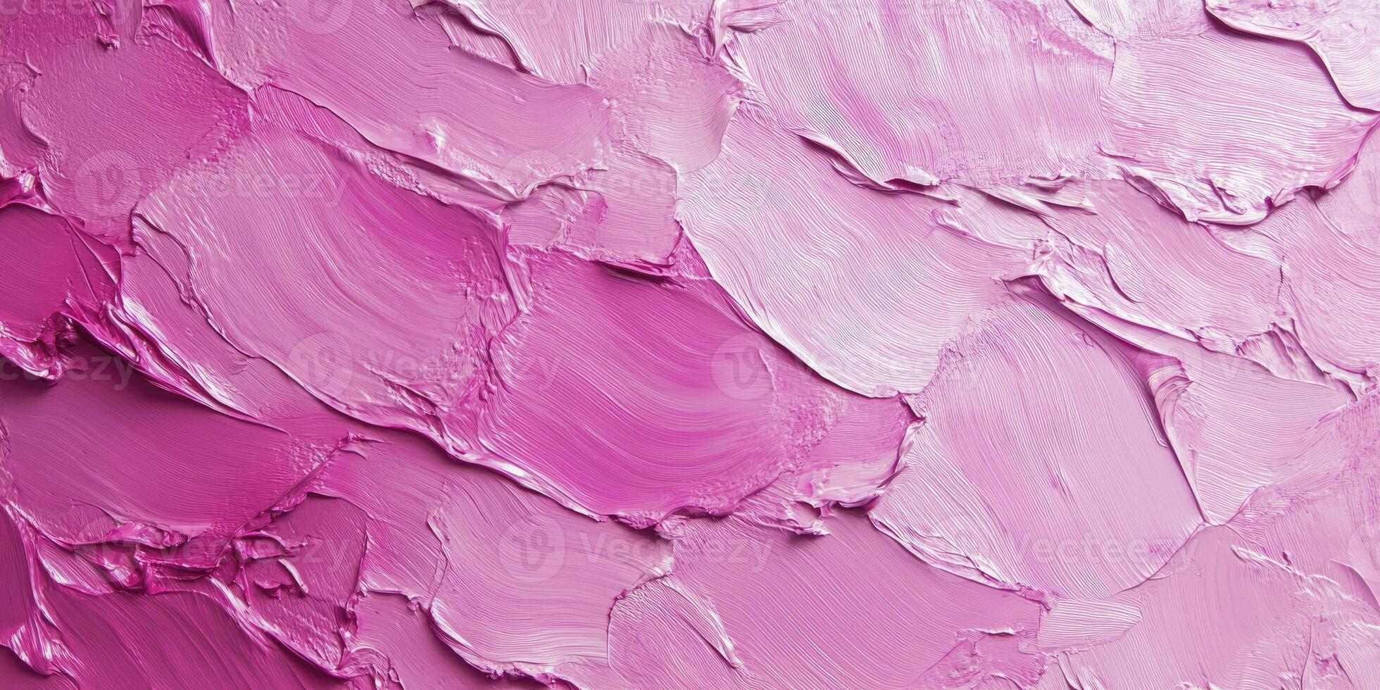Pink Oil Painting Texture Abstract Art Background Brushstrokes and Color Palette photo