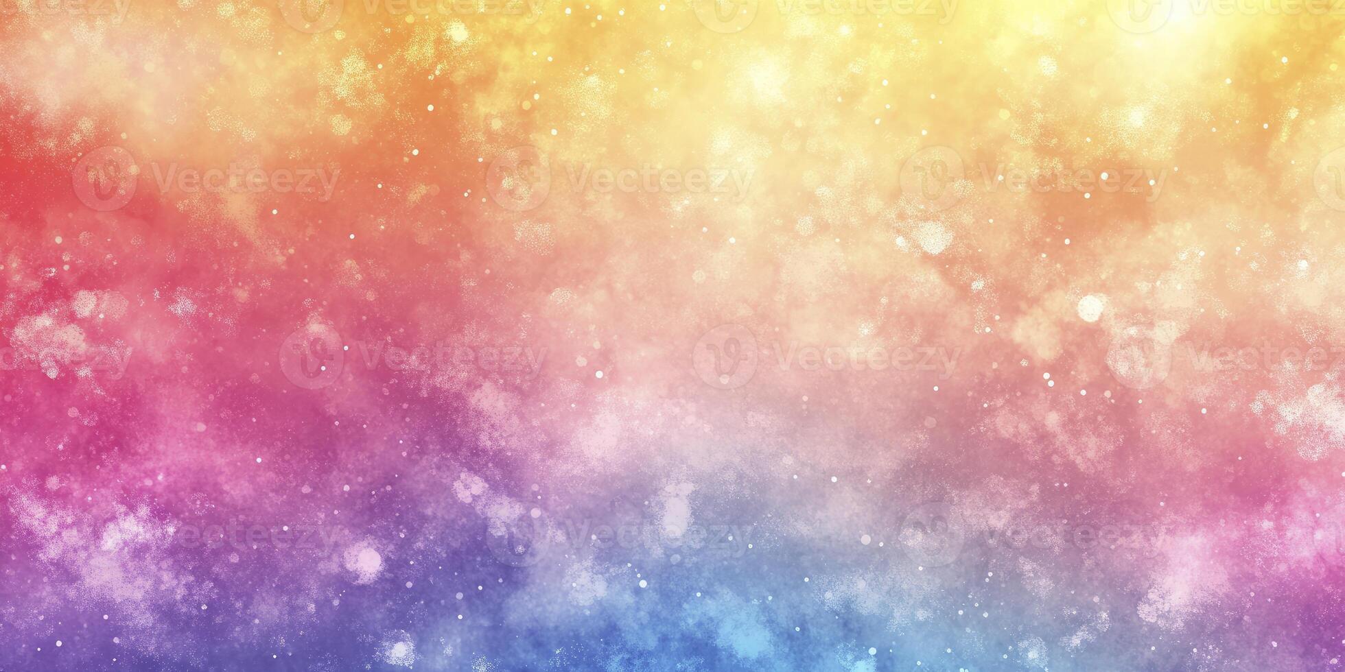 Colorful Gradient Background with Subtle Clouds and Light Sparkles Texture photo