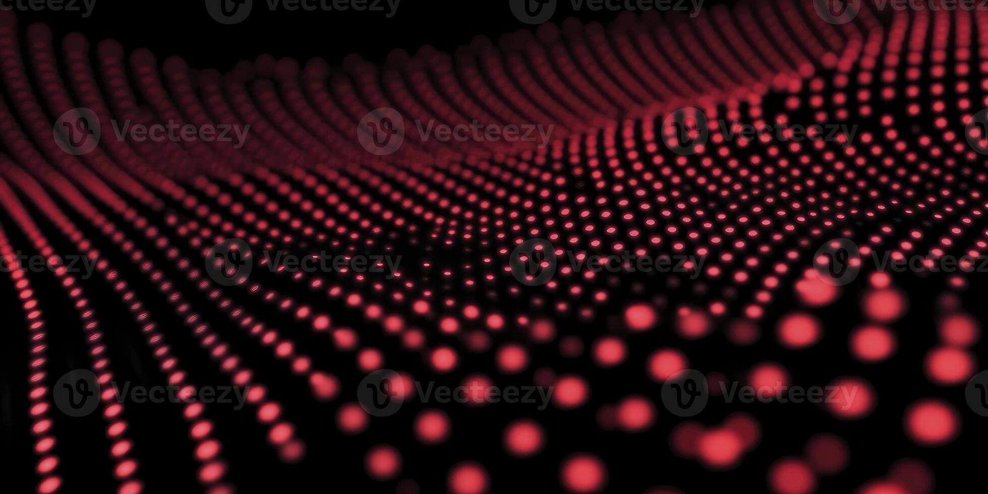 Abstract Red Dotted Wave Background for Creative Digital Design Projects photo